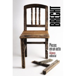 Libro. Piezas en un acto. Bertolt Brecht.