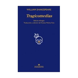 LIBRO. Tragicomedias. Edición bilingüe. 2 volúmenes (El mercader de Venecia, Antonio y Cleopatra)