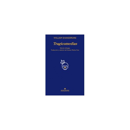 LIBRO. Tragicomedias. Edición bilingüe. 2 volúmenes (El mercader de Venecia, Antonio y Cleopatra)