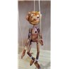Marioneta de hilo tallada. PINOCHO MINI (Guillermo del Toro)