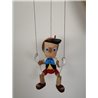 Marioneta de hilo tallada. PINOCHO mini