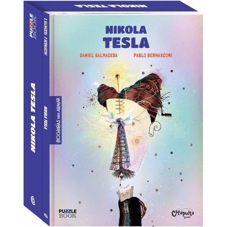 LIBRO. Nikola Tesla (Incluye rompecabezas)