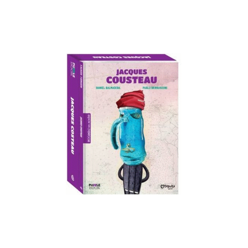LIBRO. Jacques Cousteau (incluye rompecabezas)
