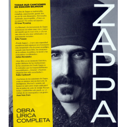 LIBRO. Frank Zappa. Obra lírica completa