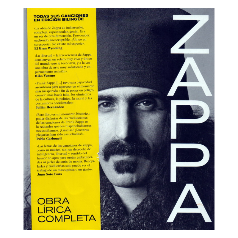 LIBRO. Frank Zappa. Obra lírica completa
