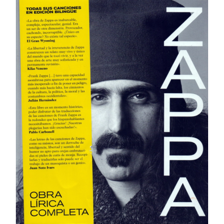 LIBRO. Frank Zappa. Obra lírica completa