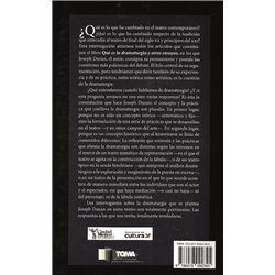 Libro. QUE ES LA DRAMATURGIA Y OTROS ENSAYOS