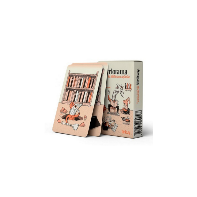 JUEGO DE CARTAS.  MYRIORAMA. La biblioteca infinita