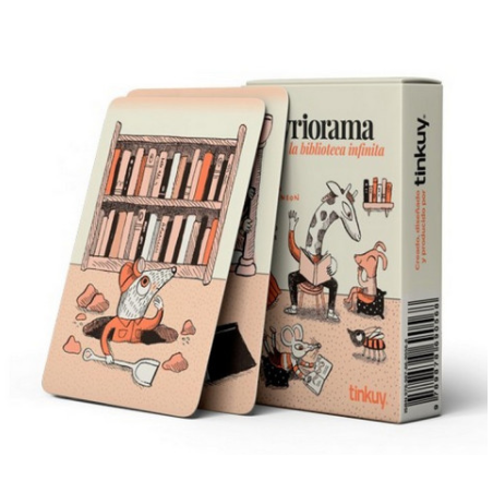 JUEGO DE CARTAS.  MYRIORAMA. La biblioteca infinita