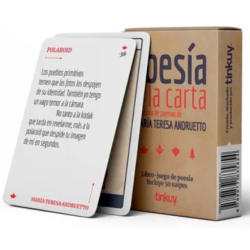 JUEGO DE CARTAS. Poesía a la Carta: Maria Teresa Andruetto