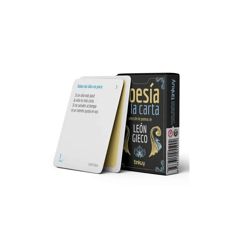 JUEGO DE CARTAS. POESÍA A LA CARTA. LEON GIECO