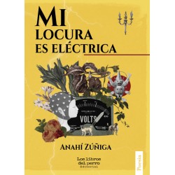 Libro. Mi locura es eléctrica. Anahí Zúñiga.