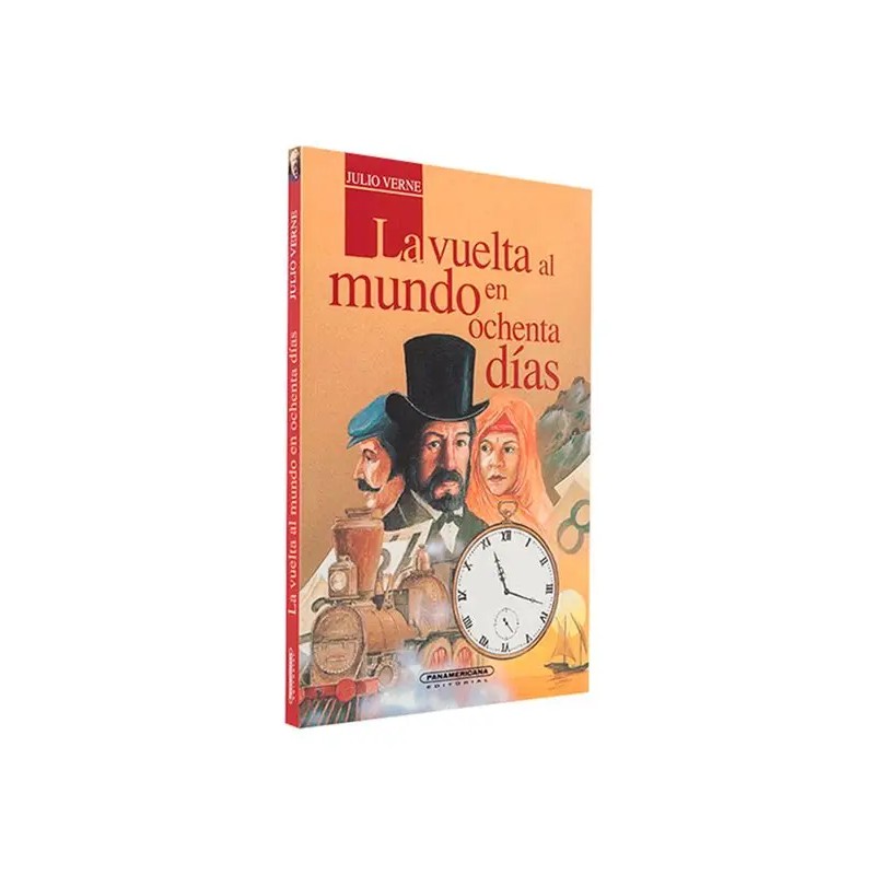Libro. LA VUELTA AL MUNDO EN OCHENTA DÍAS. Julio Verne