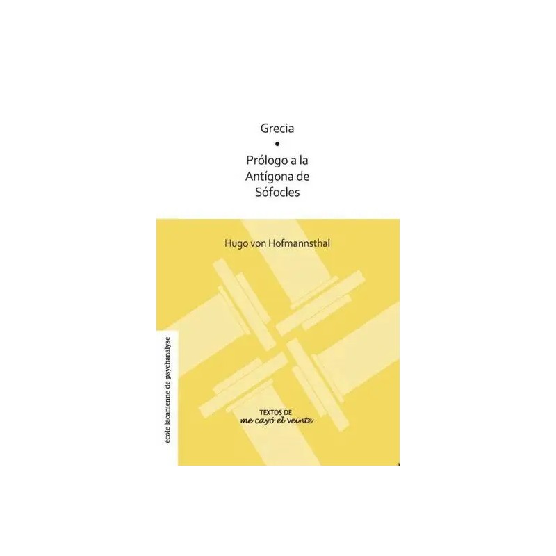 Libro. Grecia/Prólogo a la Antigona de Sófocles