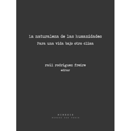 Libro.  La naturaleza de las humanidades