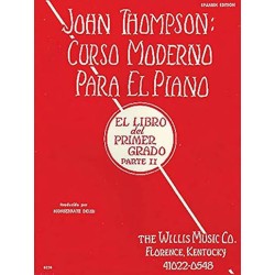 Libro. Curso moderno para el piano Parte II. John Thompson