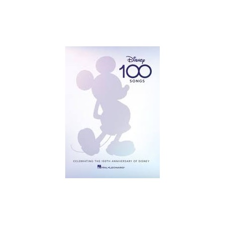 Partitura. Disney 100 Songs Celebrating the 100th Anniversary of Disney