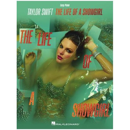 Partitura. Taylor Swift - The Life of a Showgirl Easy Piano