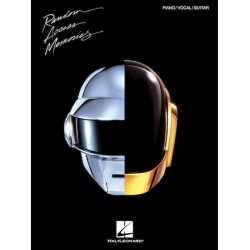 Partitura. Daft Punk – Random Access Memories Piano/Vocal/Guitar Artist Songbook