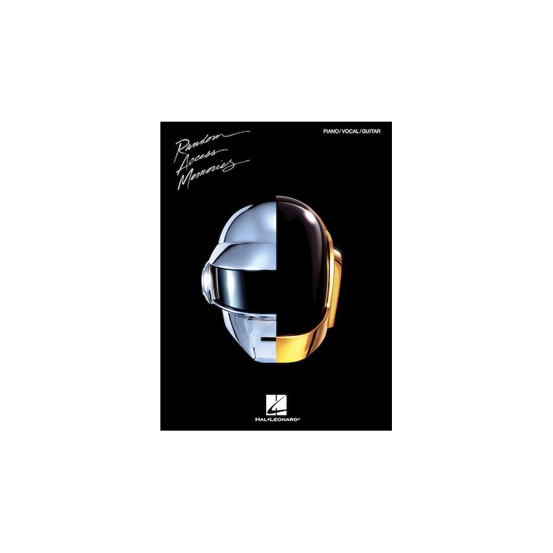 Partitura. Daft Punk – Random Access Memories Piano/Vocal/Guitar Artist Songbook