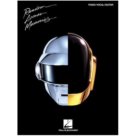 Partitura. Daft Punk – Random Access Memories Piano/Vocal/Guitar Artist Songbook