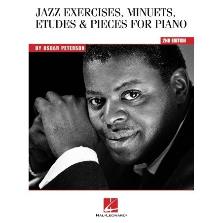 Partitura. Jazz Exercises, Minuets, Etudes & Pieces for Piano. Oscar Peterson.