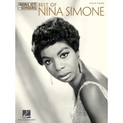 Partitura.  Closer Look Best of Nina Simone – Original Keys for Singers