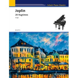 Partitura. Joplin 20 Ragtimes for Piano