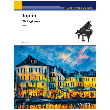 Partitura. Joplin 20 Ragtimes for Piano