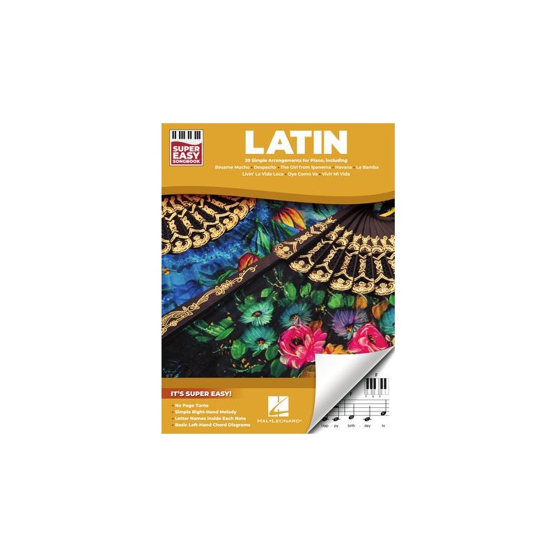 Partitura. Latin - Super Easy Songbook