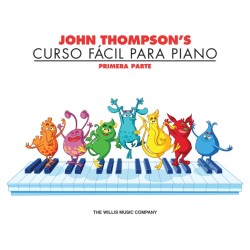 Partitura. John Thompson's Curso Fácil Para Piano Primera Parte.