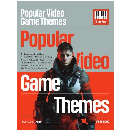 Partitura.  Closer Look Popular Video Game Themes for Piano Solo