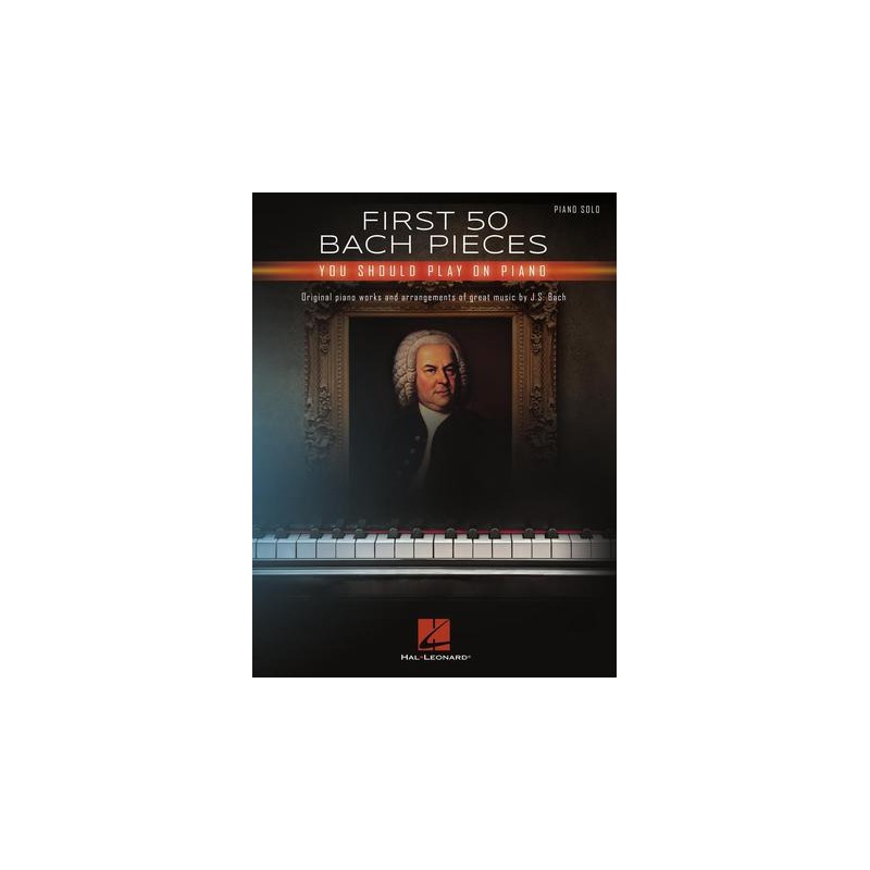 Partitura. First 50 Bach Pieces You Should Play on the Piano