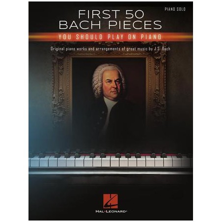 Partitura. First 50 Bach Pieces You Should Play on the Piano
