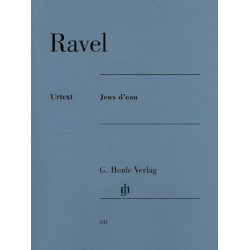 Partitura. Jeux d'eau Piano Solo Ravel