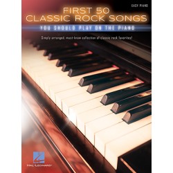 Partitura. First 50 Classic Rock Songs You Should Play on Piano