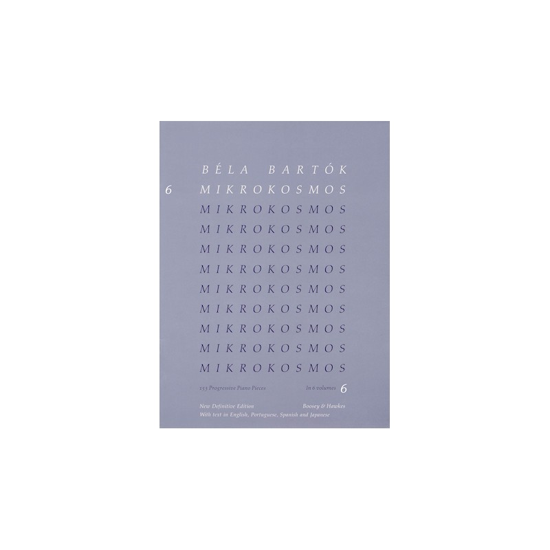 Mikrokosmos Volume 6 (Blue)