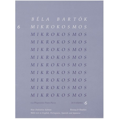 Mikrokosmos Volume 6 (Blue)