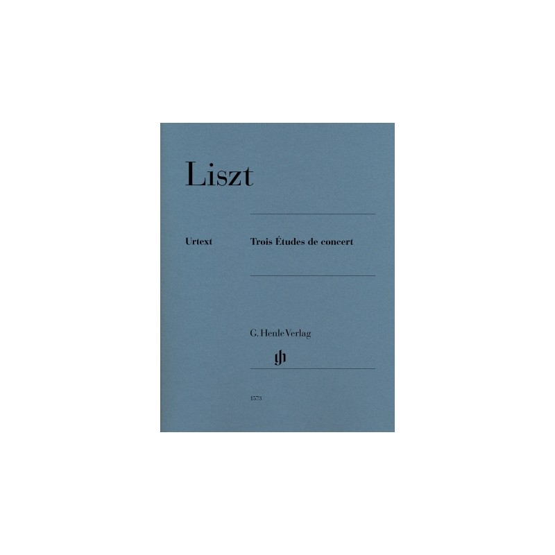 Partitura. 3 Concert Etudes Piano Studies
