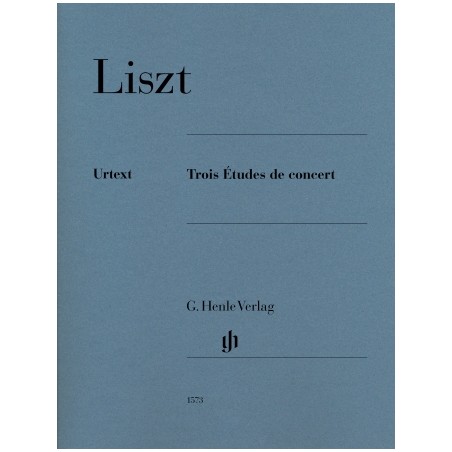 Partitura. 3 Concert Etudes Piano Studies