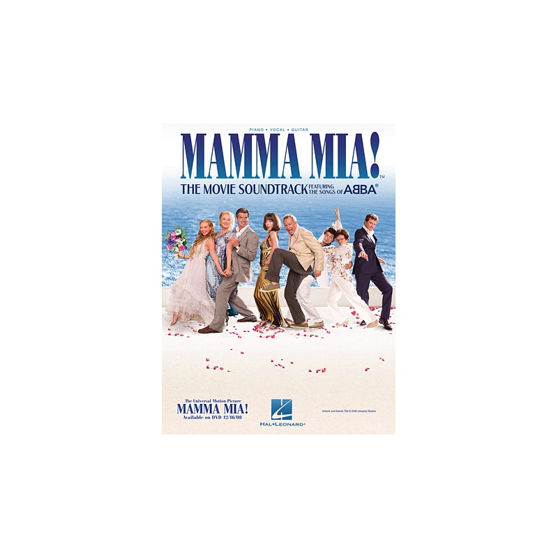 Partitura. Mamma Mia! The Movie Soundtrack Featuring the Songs of ABBA