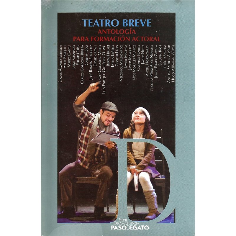 Libro. TEATRO BREVE / ANTOLOGÍA PARA FORMACIÓN ACTORAL