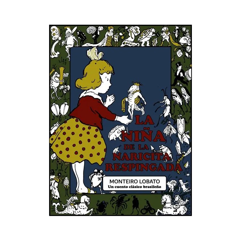 Libro. La niña de la naricita respingada