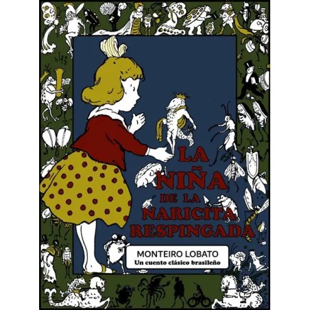Libro. La niña de la naricita respingada