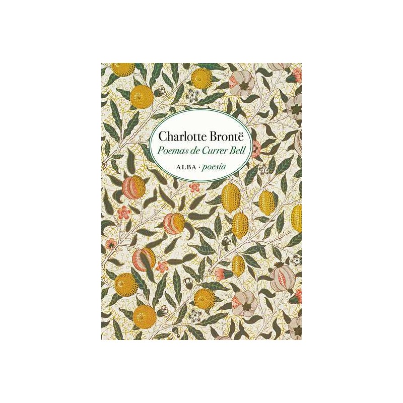 Libro. Poemas de Currer Bell. Charlotte Brontë