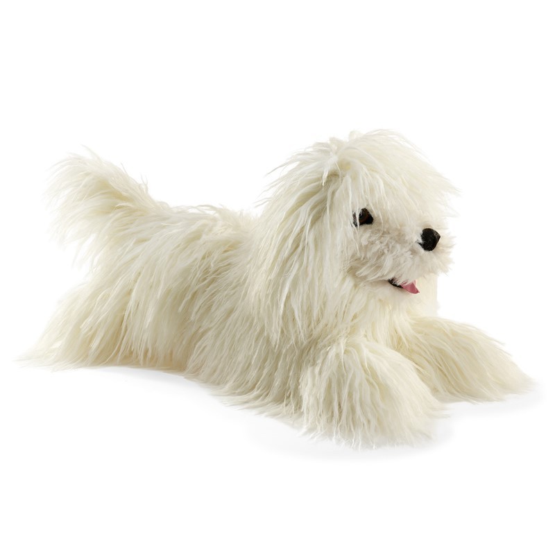 Títere. Perro Komondor
