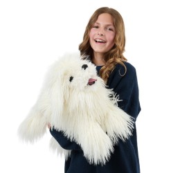 Títere. Perro Komondor