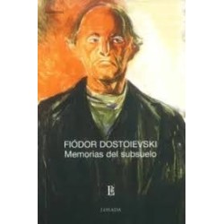 Libro. MEMORIAS DEL SUBSUELO. Fiódor Dostoievski