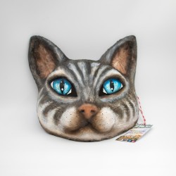 Máscara. GATO GRIS