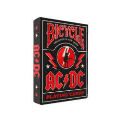 Juego de naipes. Bicycle AC/DC